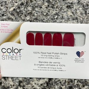 Color street Beijing Beauty nail polish strips. Never opened